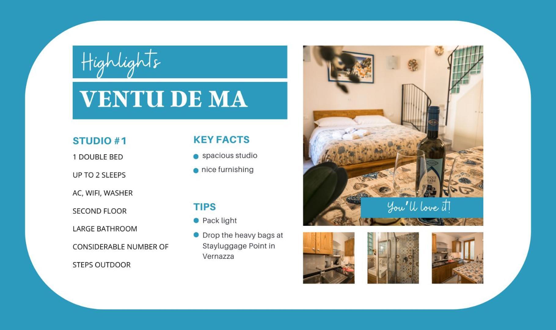 Apartamento Ventu De Ma Vernazza Exterior foto